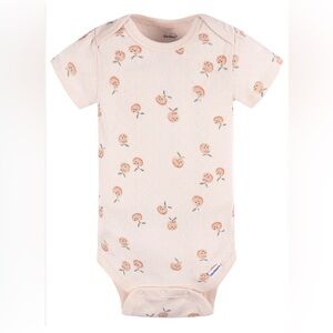 Gerber Peach Patterned Kids Bodysuit